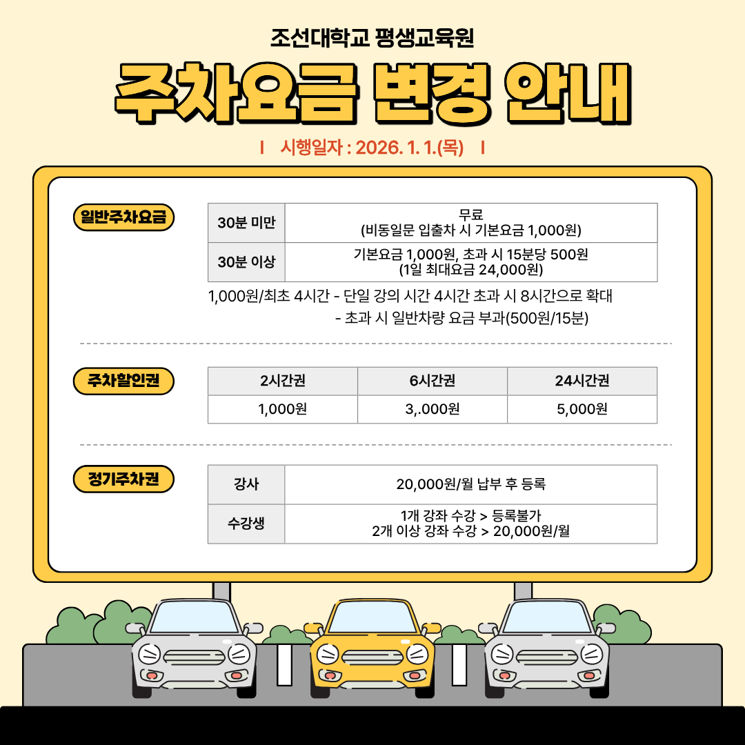 주차요금변경